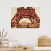 Eiffeltoren en de Trocadero Poster (Keuken)