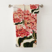 Eiffeltoren en hortensia  bad handdoek (Insitu)