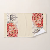 Eiffeltoren en hydrangea Bath Towel Set Bad Handdoek (Handdoek)