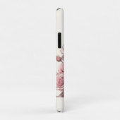 Eiffeltoren en roze rozen in Parijs Case-Mate iPhone Case (Achterkant/rechts)