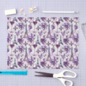 Eiffeltoren en wijn Waterverf Tissue Papier (Craft)