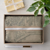 Eiffeltoren Ephemera ontkoppelingstentoonstelling Tissuepapier (Geschenk)