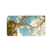 Eiffeltoren Etiket (Voorkant)