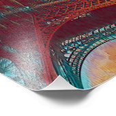 Eiffeltoren Foto Afdruk (Hoek)