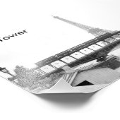 Eiffeltoren Foto Afdruk (Hoek)