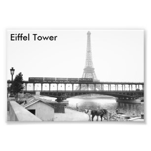 Eiffeltoren Foto Afdruk