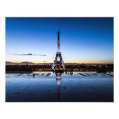 Eiffeltoren Foto Afdruk (Voorkant)