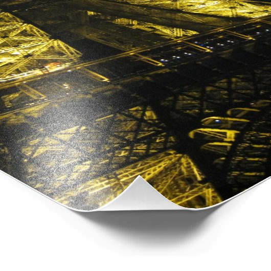 Eiffeltoren Foto Afdruk (Hoek)