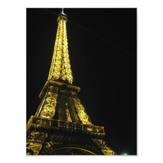Eiffeltoren Foto Afdruk (Voorkant)