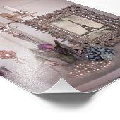  Eiffeltoren Foto Lijst Afdruk (Hoek)