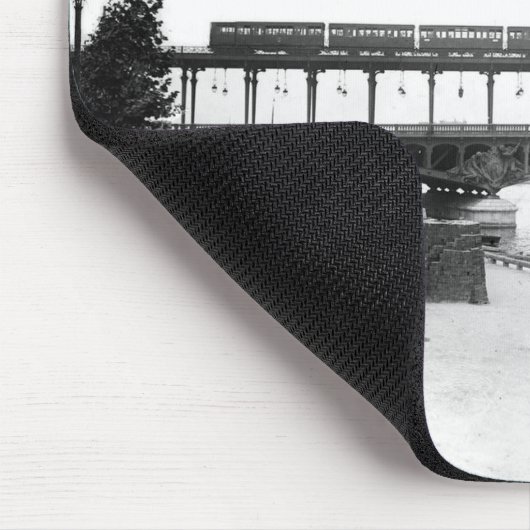  Eiffeltoren foto Parijs Frankrijk 1800 Muismat (Hoek)