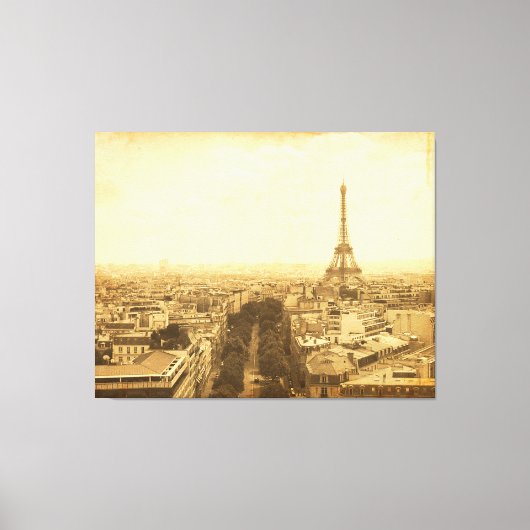 Eiffeltoren - Fotomuur - Kunst Canvas Afdruk (Voorkant)