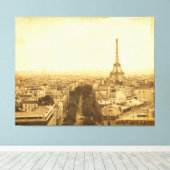  Eiffeltoren - Fotomuur - Kunst Canvas Afdruk (Insitu (Houten vloer))