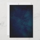 Eiffeltoren Frame Jurk Glitter Vlinder Blauw Kaart (Achterkant)