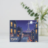 Eiffeltoren Frankrijk Briefkaart (Staand voorkant)