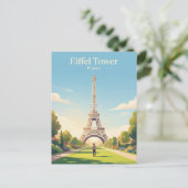 Eiffeltoren Frankrijk Briefkaart (Staand voorkant)