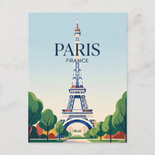 Eiffeltoren Frankrijk Briefkaart