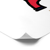 Eiffeltoren Frankrijk Poster (Hoek)