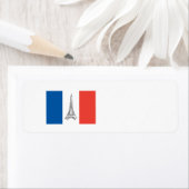 Eiffeltoren Frans thema Etiket (Insitu)