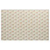 Eiffeltoren Frans Thema Vintage Paris Stof (Yard (91,4 cm))
