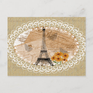 Eiffeltoren  Franse Briefkaarten en kaart