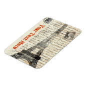 Eiffeltoren  Franse Flexible Magnet Magneet (Linkerzijde)