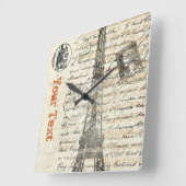 Eiffeltoren  Franse klok (Hoek)