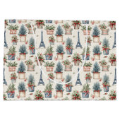 Eiffeltoren, Franse Topiaries Paris Christmas Groot Cadeauzakje (Achterkant)