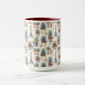 Eiffeltoren, Franse Topiaries Paris Christmas Mok (Midden)