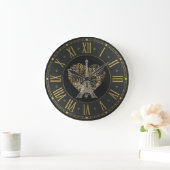 Eiffeltoren | Golden Inscriptions Paris in Heart Grote Klok (Huis)