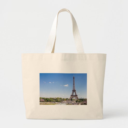 eiffeltoren grote tote bag (Voorkant)