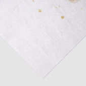 Eiffeltoren "Happy Birthday" met aangepaste naam Tissuepapier (Detail)