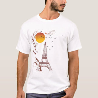 Eiffeltoren, herfst t-shirt
