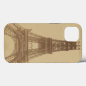 Eiffeltoren in de bouw 1888 Case-Mate iPhone case (Achterkant (horizontaal))