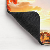 Eiffeltoren in de herfst, Parijs, Frankrijk Muismat (Hoek)