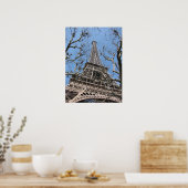 Eiffeltoren in de winter poster (Keuken)