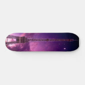 Eiffeltoren in de zon persoonlijk skateboard (Horizontaal)