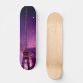 Eiffeltoren in de zon persoonlijk skateboard (Voorkant)
