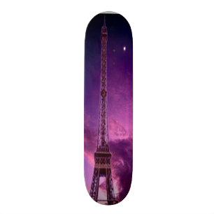 Eiffeltoren in de zon persoonlijk skateboard