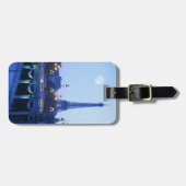 Eiffeltoren in Dusk Bagagelabel (Voorkant horizontaal)