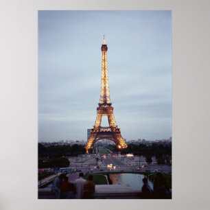 Eiffeltoren in Dusk Poster