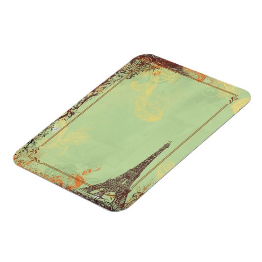 Eiffeltoren in het groen magneet (Linkerzijde)