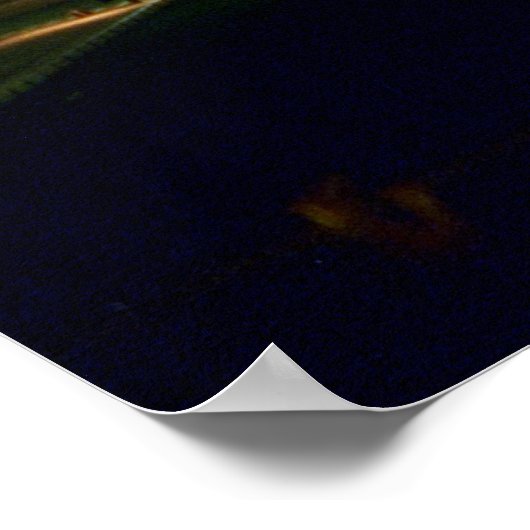 Eiffeltoren in kleur poster (Hoek)