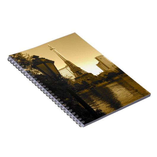 Eiffeltoren in Las Vegas Notitieboek (Rechterzijde)