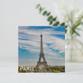 Eiffeltoren in Parijs (Staand voorkant)