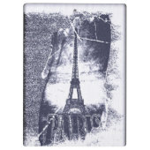 Eiffeltoren in Parijs 4 Klembord (Achterkant)