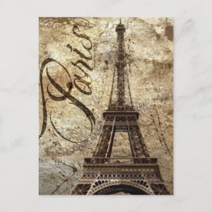 Eiffeltoren in Parijs Briefkaart