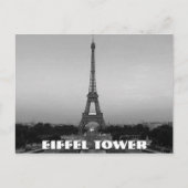 Eiffeltoren in Parijs Briefkaart (Voorkant)