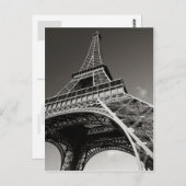 eiffeltoren in parijs briefkaart (Voorkant / Achterkant)