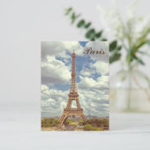 Eiffeltoren in Parijs Briefkaart (Staand voorkant)